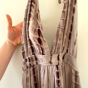 Boho Cute Flowy Summer Dress Tie Dye